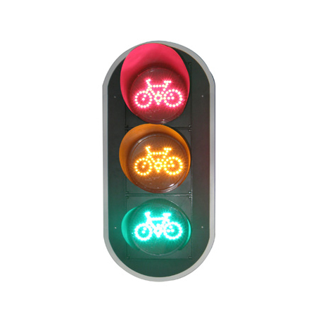 300mm非機(jī)動自行車信號指示燈三單元